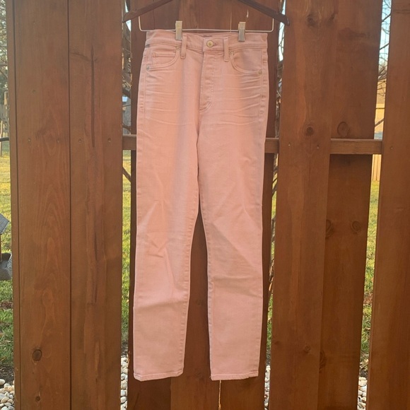 Citizens of Humanity Olivia High Rise Slim Ankle Blush Pink Jeans Size 24 - Picture 2 of 10
